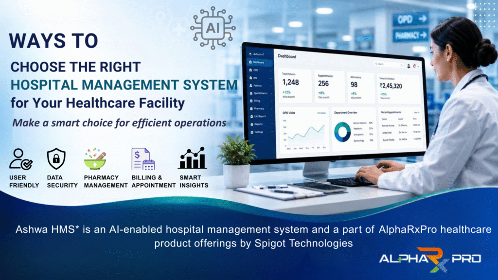 How to Choose the Right Hospital Management System? | Alpharxpro